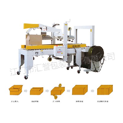 HY-50c automatic folding and sealing box packing machine