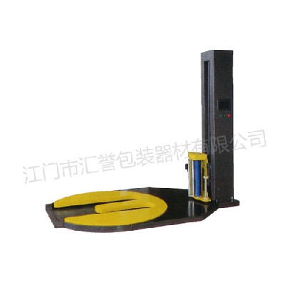 Forklift type winding machine